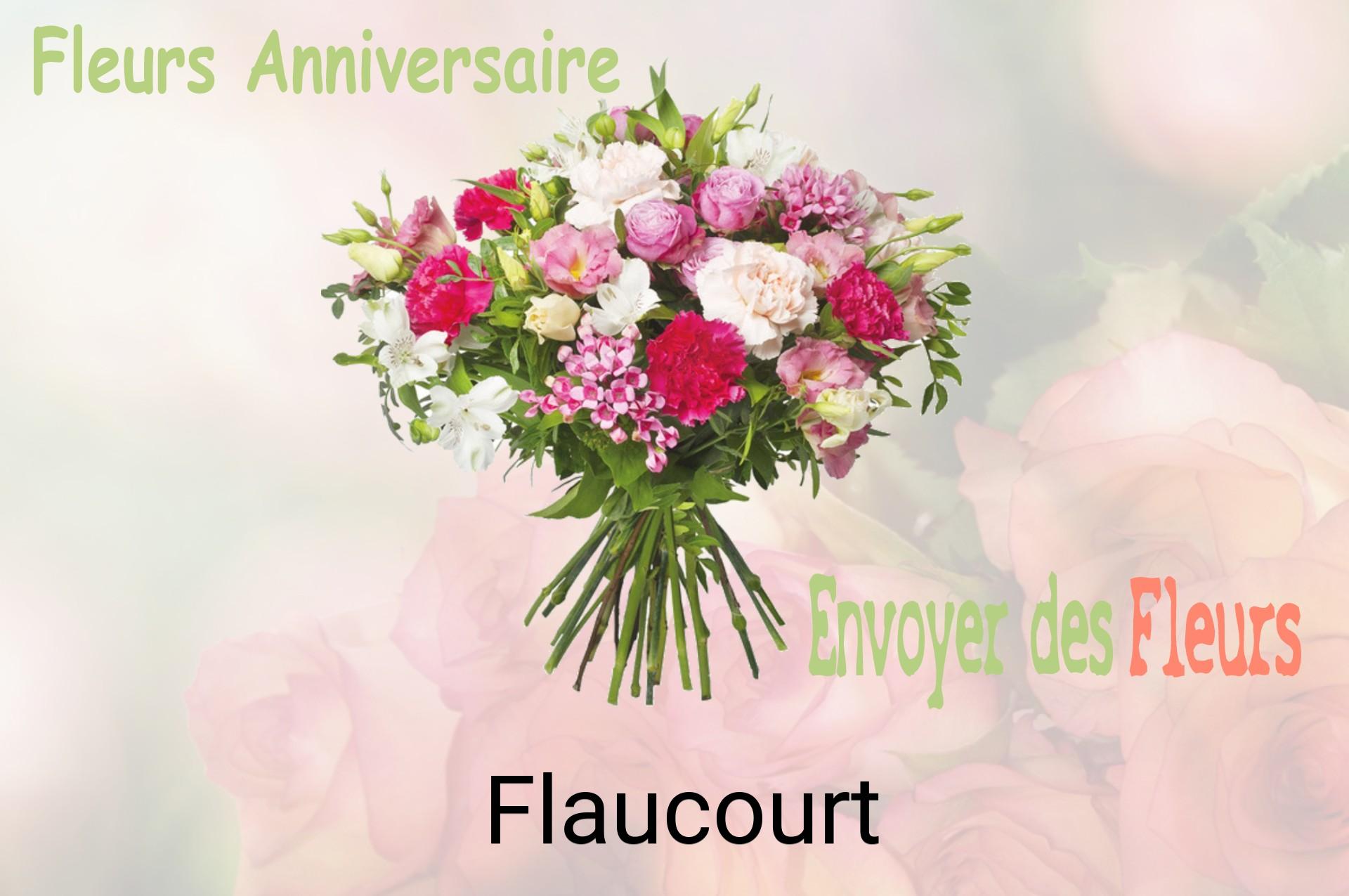 Bouquet de fleurs d’anniversaire livré à Flaucourt